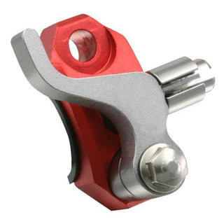 Zeta Rotating Perch Mount Clamp For Motorcycle With Hot Start - Red