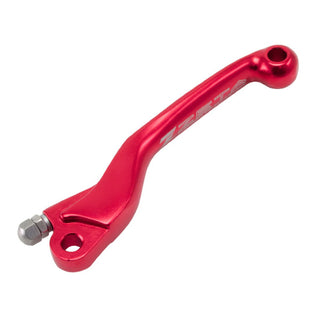 Zeta Clutch Lever Pivot For Motorcycle - Replacement Lever 3-Fin Forged M - Red