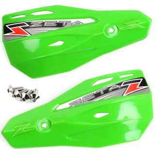 Zeta ZE720308 X2 Protectors Handguard Shields - Green