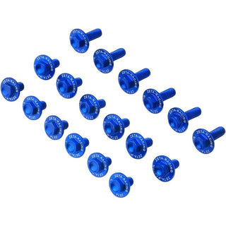 Zeta Alloy Plastics Bolt Kit For Suzuki RM-Z 2018-2022 - Blue