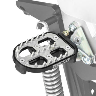 DRC Zeta Adventure Adjust Footpegs 60mm for KTM Models - Black
