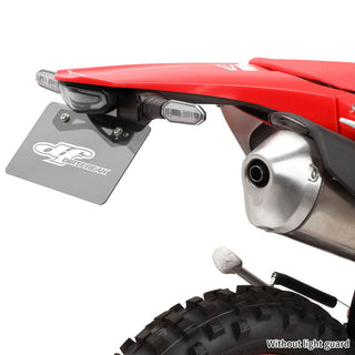 DRC Zeta LED Line Tail Light & Plate Holder for Honda CRF450L/CRF450RL - Clear Lens