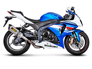 Akrapovic Slip-On System S-S10SO8-HRT For Suzuki GSX-R 1000 - Titanium - MotoHeaven