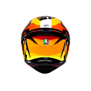 AGV K1 S Tropicrush Full Face Helmet - Black/Orange - MotoHeaven