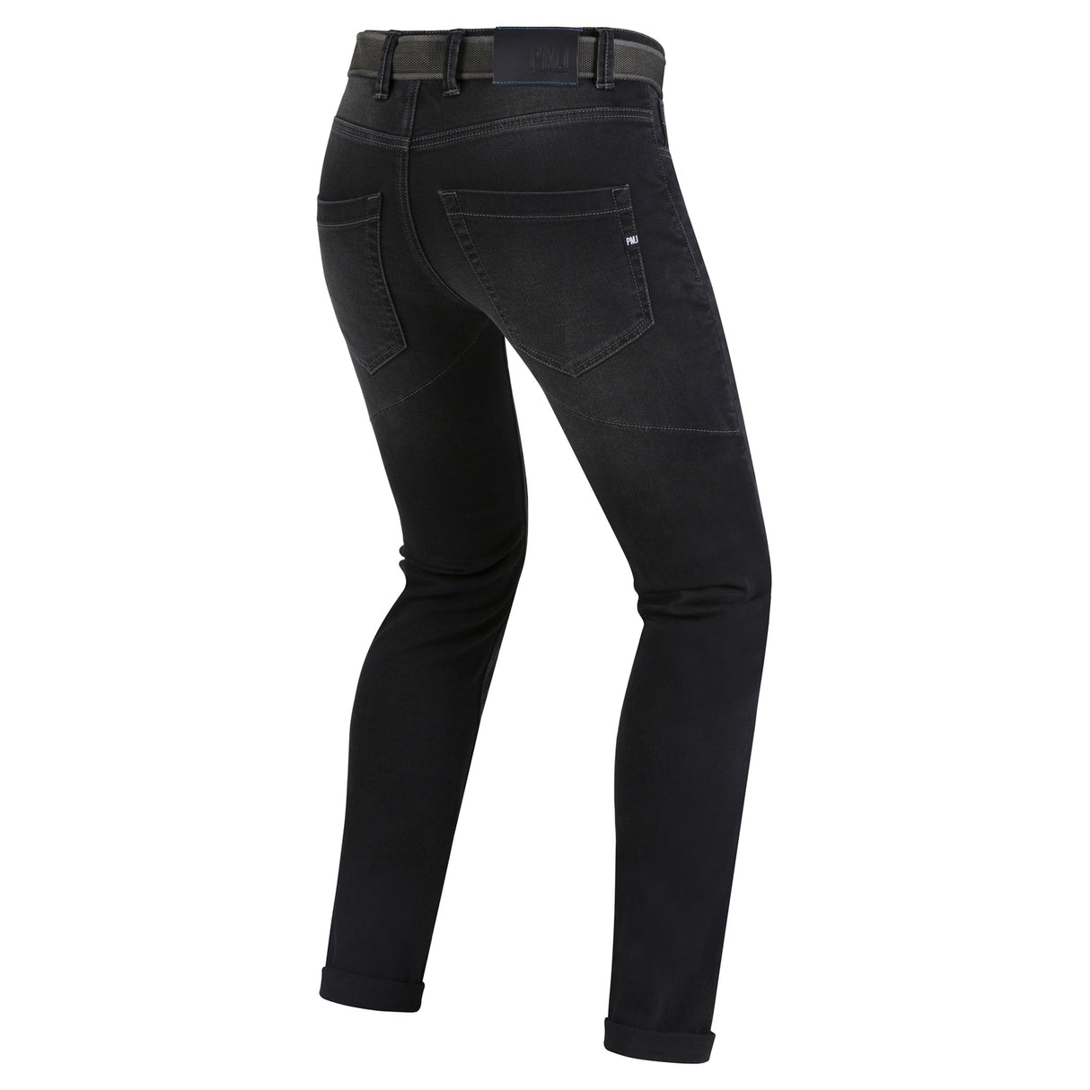 PMJ Caferacer Jeans (With Belt) - Black