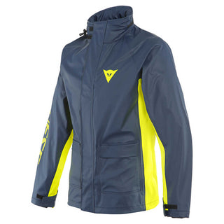 Dainese Storm 2 Unisex Jacket - Black-Iris/Fluoe-Yellow