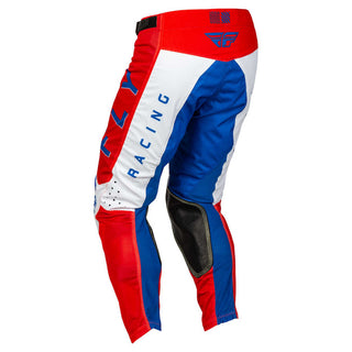Fly Racing 2023.5 Kinetic Mesh Kore SE MX Pants - Red/ White/ Blue
