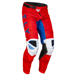 Fly Racing 2023.5 Kinetic Mesh Kore SE MX Pants - Red/ White/ Blue