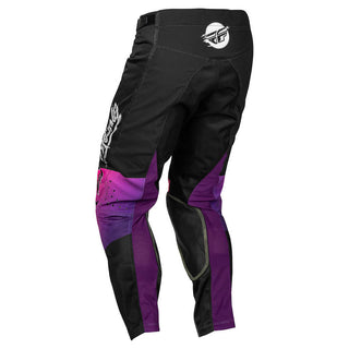 Fly Racing 2023.5 Kinetic Mesh Khaos MX Pants - Black/ Purple/ Pink