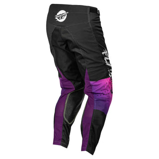 Fly Racing 2023.5 Kinetic Mesh Khaos MX Pants - Black/ Purple/ Pink