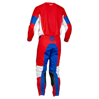 Fly Racing 2023.5 Kinetic Mesh Khaos MX Pants - Red/ White/ Blue