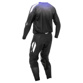 Fly Racing 2025 Evolution MX Pants - Black/ White/ Purple