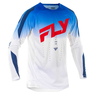 Fly Racing 2025 Evolution MX Jersey - Red/ White/ Blue