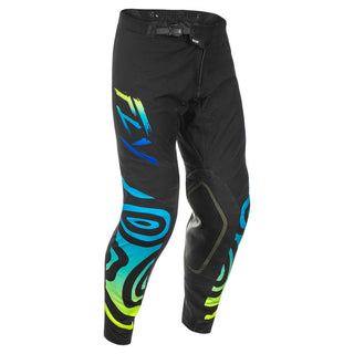 Fly Racing Legacy 2025 Evolution DST ZEN MX Pants - Black/ Blue/ Yellow