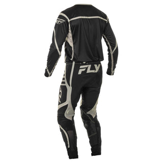 Fly Racing 2025 Lite Mesh MX Jersey - Black/ Grey