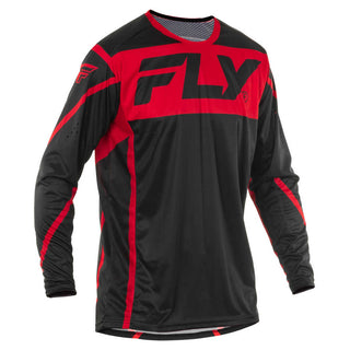 Fly Racing 2025 Lite Mesh MX Jersey - Black/ Red