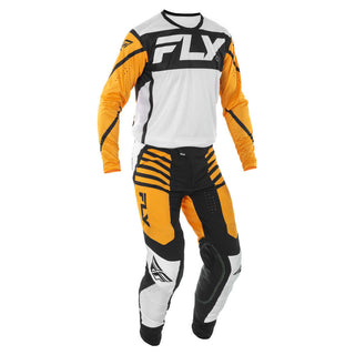 Fly Racing Legacy 2025 Lite MX Pants - White/ Black/ Mustard