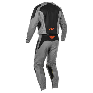 Fly Racing 2025 Kinetic MX Sym Pants -   Grey/ Orange/ Black