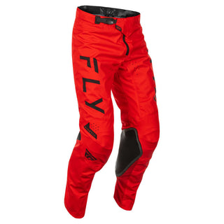 Fly Racing 2025 Kinetic Center MX Pants - Red/ Black