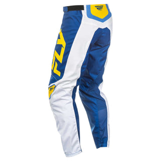Fly Racing Legacy 2025 F-16 MX Pants - White/Dark Blue/Yellow