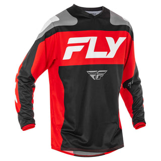 Fly Racing Legacy 2025 F-16 MX Youth Jersey - Black/ Red/ White