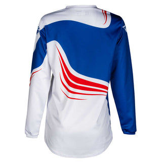 Fly Racing Legacy 2025 F-16 MX Youth Jersey - Red/ White/ Blue