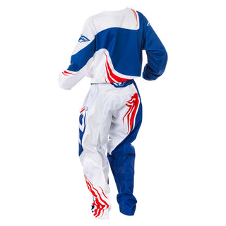 Fly Racing Legacy 2025 F-16 MX Youth Jersey - Red/ White/ Blue