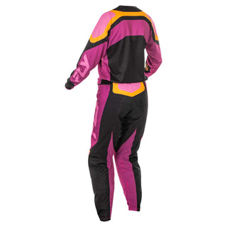 Fly Racing Legacy 2025 F-16 MX Ladie's Jersey - Black/ Mauve/ Yellow