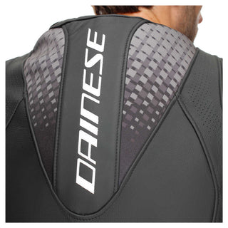 Dainese Laguna Seca 6 1 Piece Racing Leather Suit Perforated - Black/White/Anth