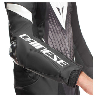 Dainese Laguna Seca 6 1 Piece Racing Leather Suit Perforated - Black/White/Anth