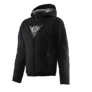 Dainese Bovisa Safety Full Zip Hoody - Black White