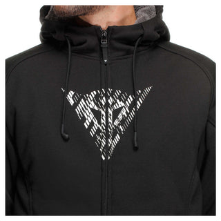 Dainese Bovisa Safety Full Zip Hoody - Black White