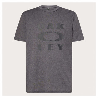 Oakley Bark Ellipse T-Shirt - Dark Grey Heather/Black