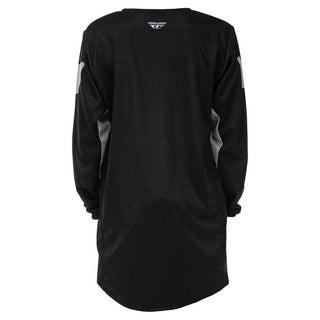 Fly Racing 2026 Youth Kinetic MX Jersey - Black/Grey