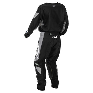 Fly Racing 2026 Youth Kinetic MX Jersey - Black/Grey