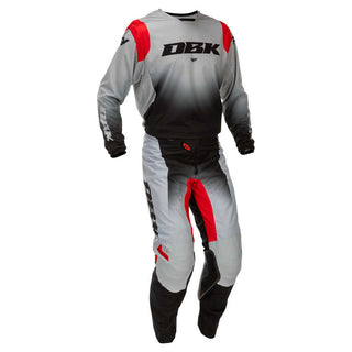 Fly Racing 2026 Youth Kinetic S.E MX DBK Pants - Grey/Black/Red