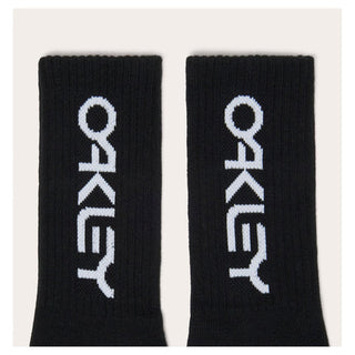 Oakley B1B Socks 2.0 3 Pack - Black/White