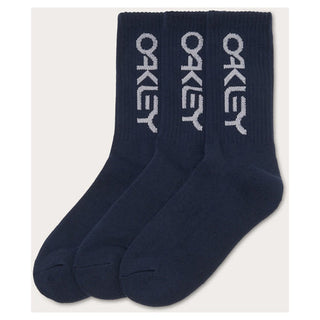 Oakley B1B Socks 2.0 3 Pack - Abyss