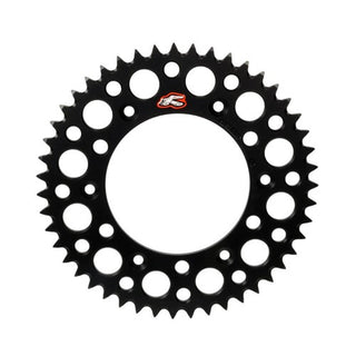 Renthal MX Ultralight Grooved Rear Sprocket 54T 520 Pitch - Black (224U-520)