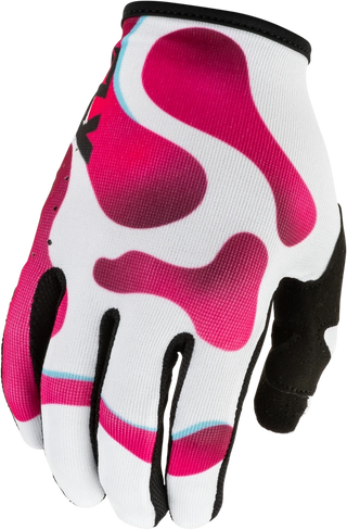 Fly Racing 2027 Lite SE Vibe Gloves - White / Pink / Blue