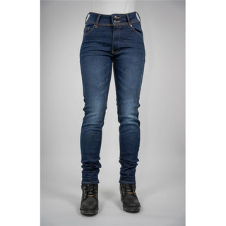 Bull-It 24 Ladies Harrier Slim Short AA Jeans - Blue