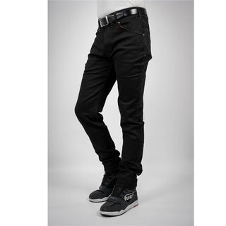 Bull-It 24 Mens Trojan Straight X-Long AA Jeans - Black