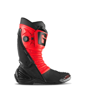 Gaerne GP1 LS Boots - Black / Fluorescent Red