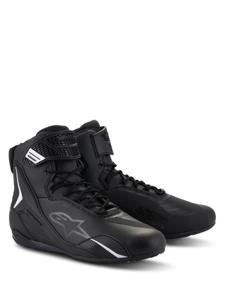 Alpinestars Faster V4 Motorcycle Shoes - Black