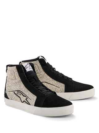 Alpinestars Ride 63 Canvas Shoes - Black / Cool Gray / White