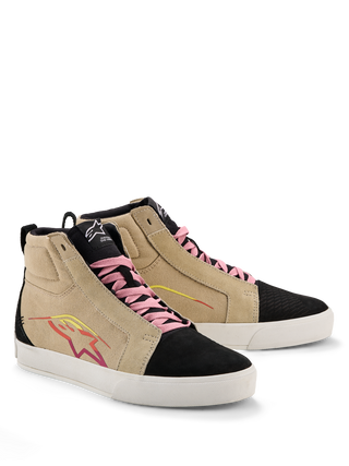 Alpinestars Ride 63 Canvas Shoes - Beige / Black / White