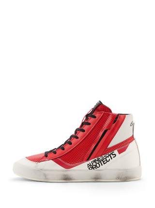 Alpinestars Stated Flair Shoes - White / Bright Red