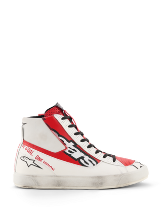 Alpinestars Stated Flair Shoes - White / Bright Red