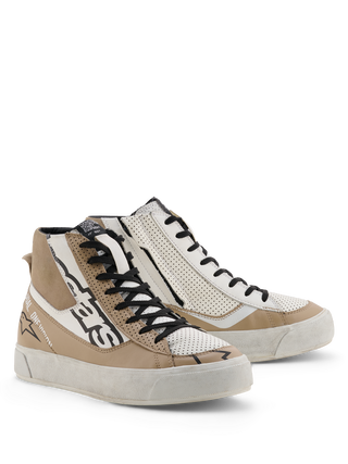 Alpinestars Women's Stated Flair Shoes - Warm Gray / White