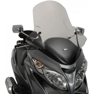 Givi Windscreen Transparent Only - Suzuki Burgman 400 06-16 (Needs Fitting Kit D266Kit)